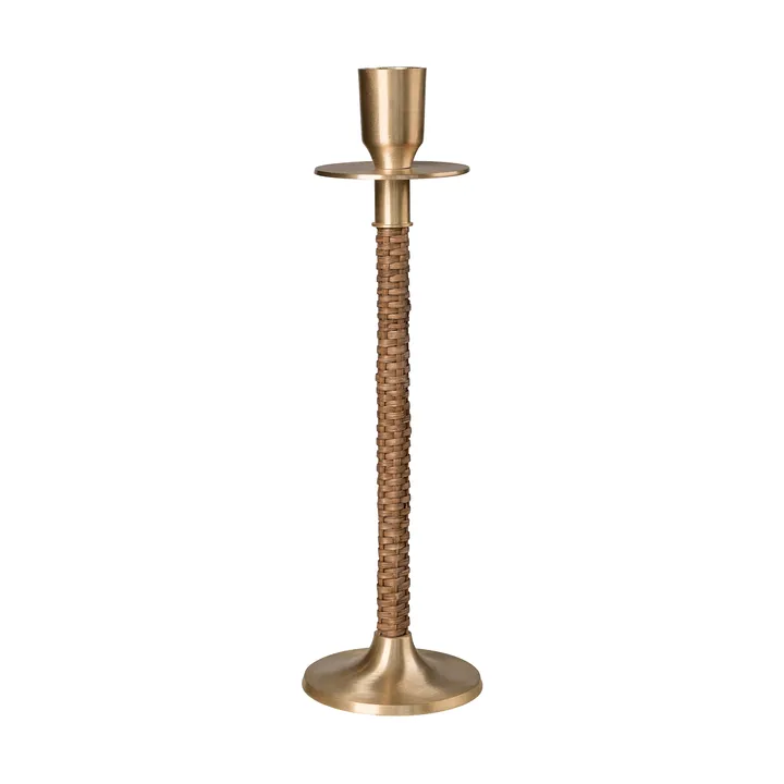 Ernst 플랫 위 캔들 홀더 - Brass, Ø8x25 cm - ERNST | 에른스트