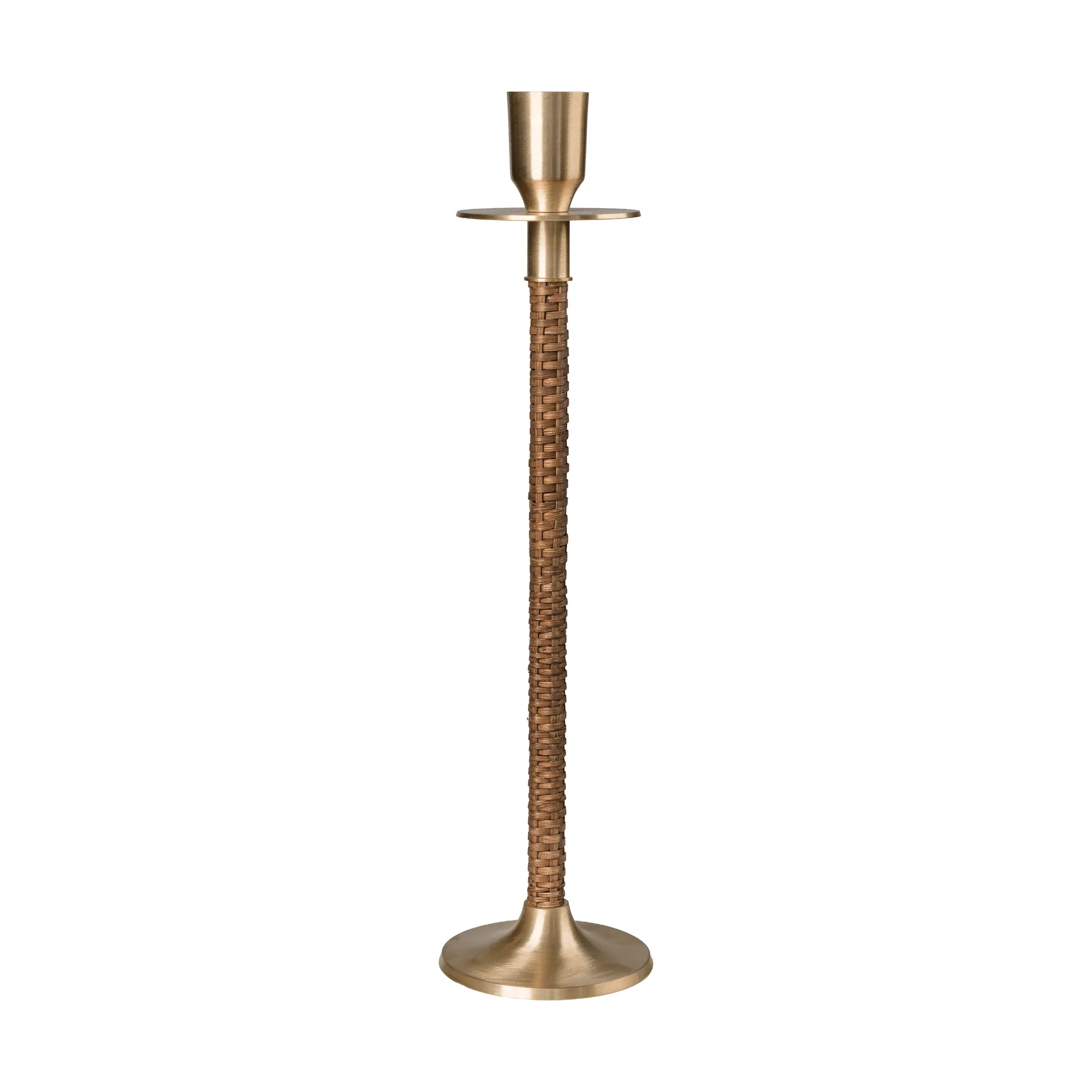 Ernst 플랫 위 캔들 홀더, Brass, Ø8x30 cm ERNST | 에른스트