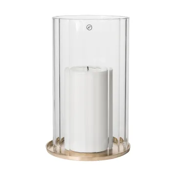 Ernst 블록 캔들 랜턴 - Brass-glass, Ø13x21 cm - ERNST | 에른스트