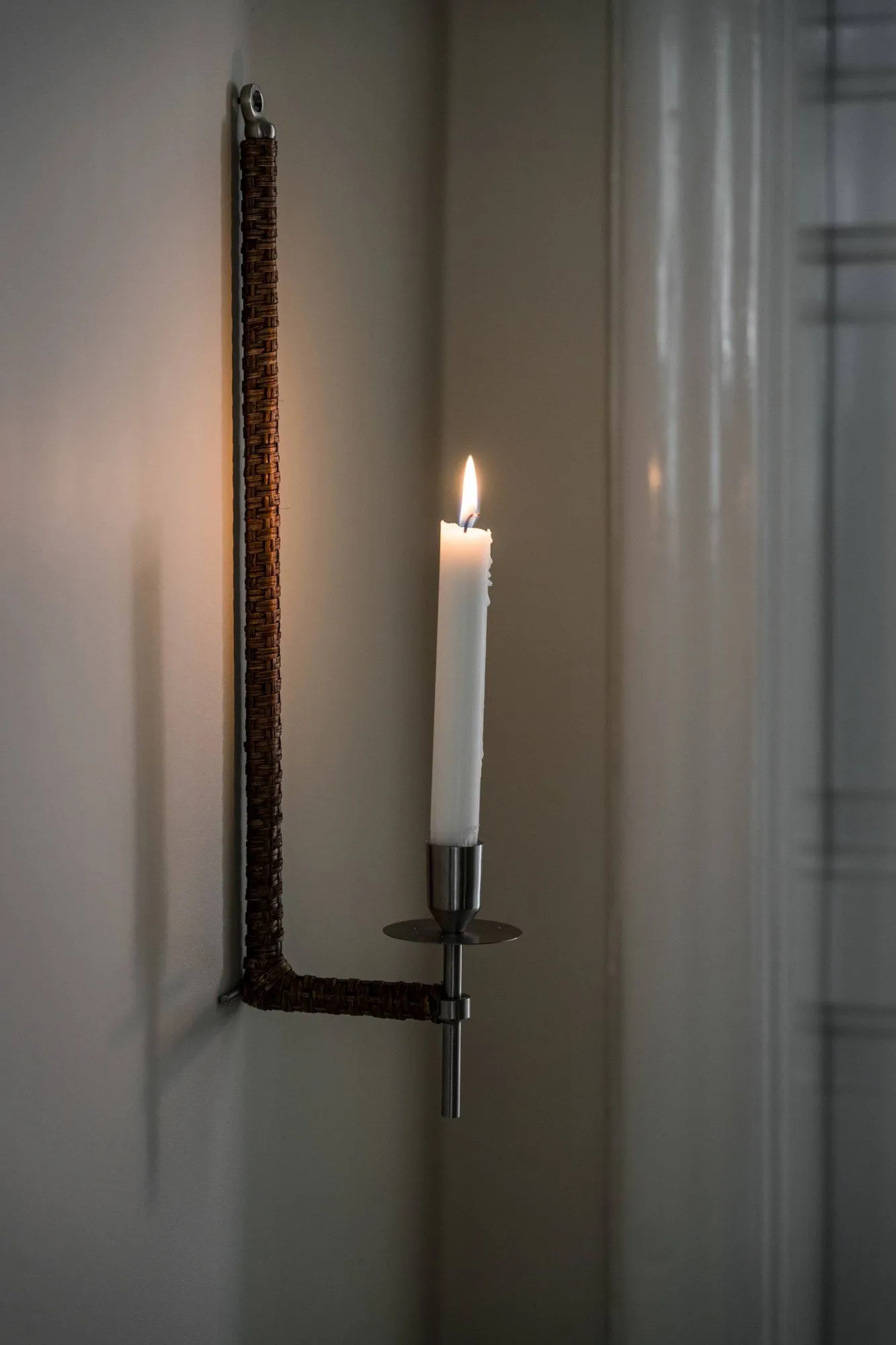 Ernst 벽 조명, 플레팅, Brushed steel, 47 cm ERNST | 에른스트