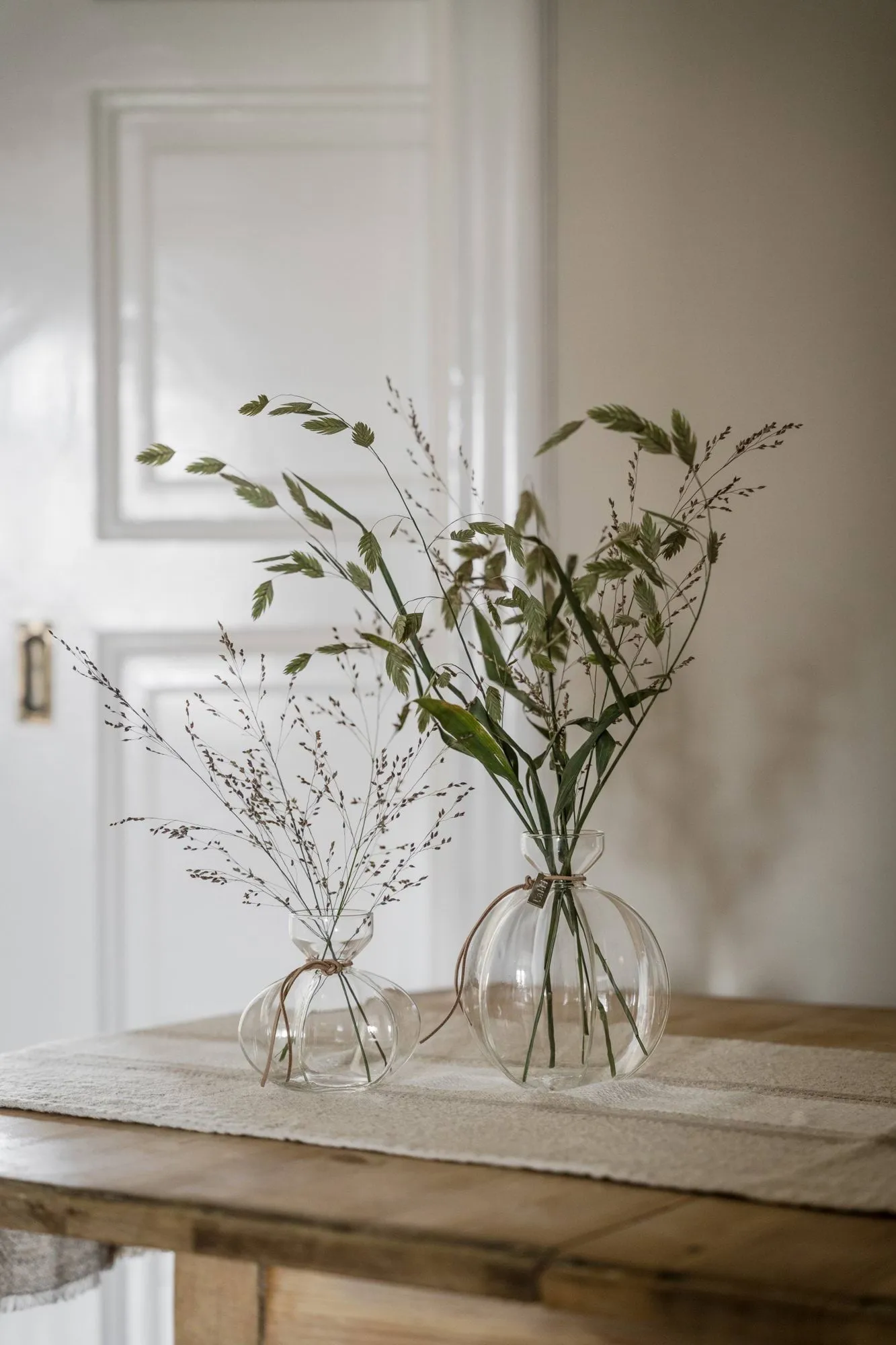 Ernst 테이블 러너, Natural white-beige, 45x150 cm ERNST | 에른스트