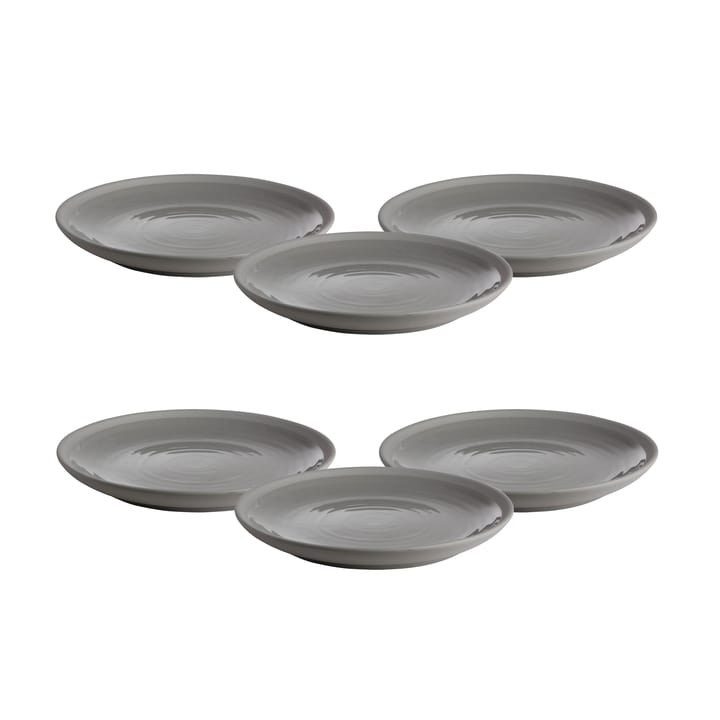Ernst small 접시 스톤웨어 21 cm 6개 세트, grey ERNST | 에른스트