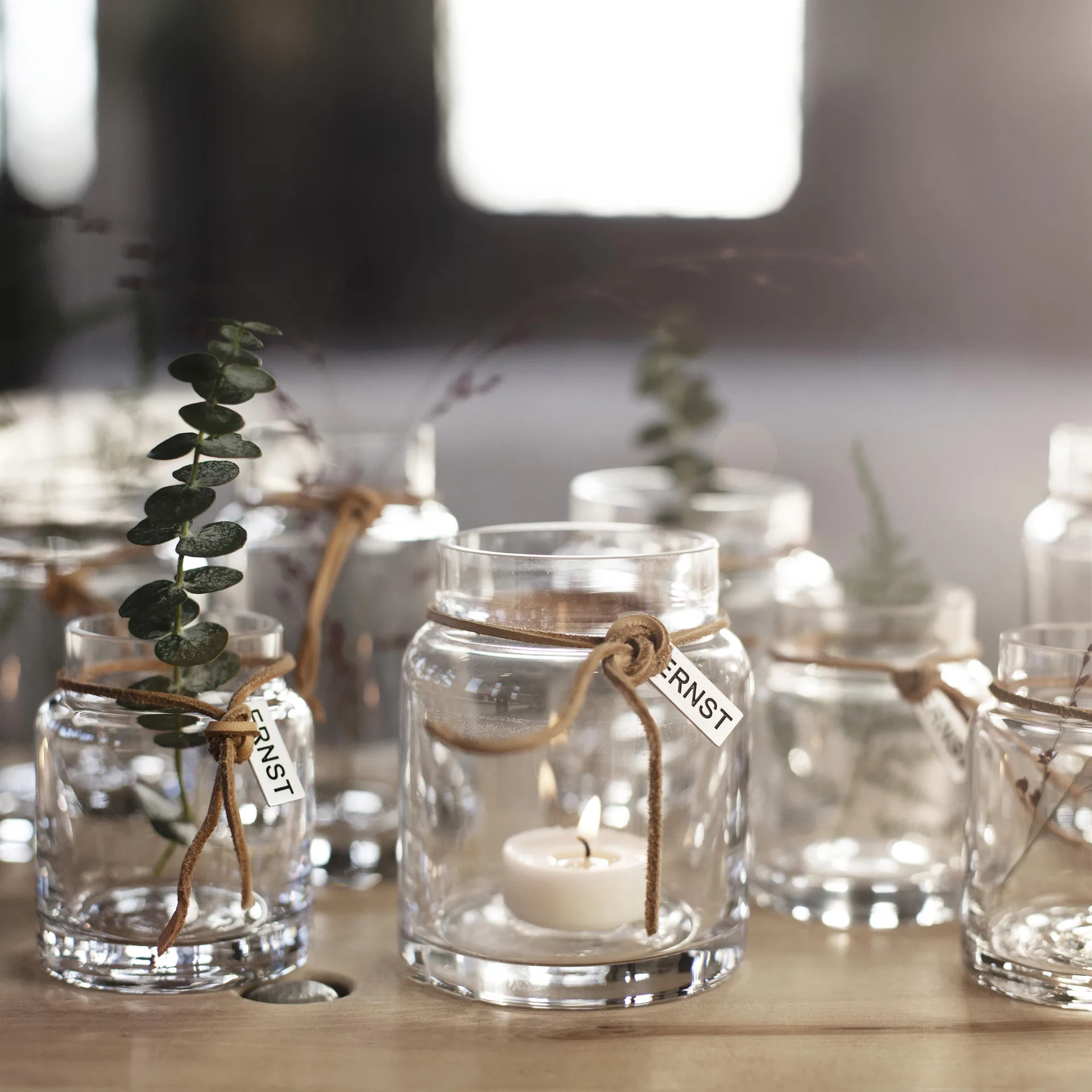 에른스트 캔들홀더 H10cm Ø6.5cm, clear ERNST | 에른스트