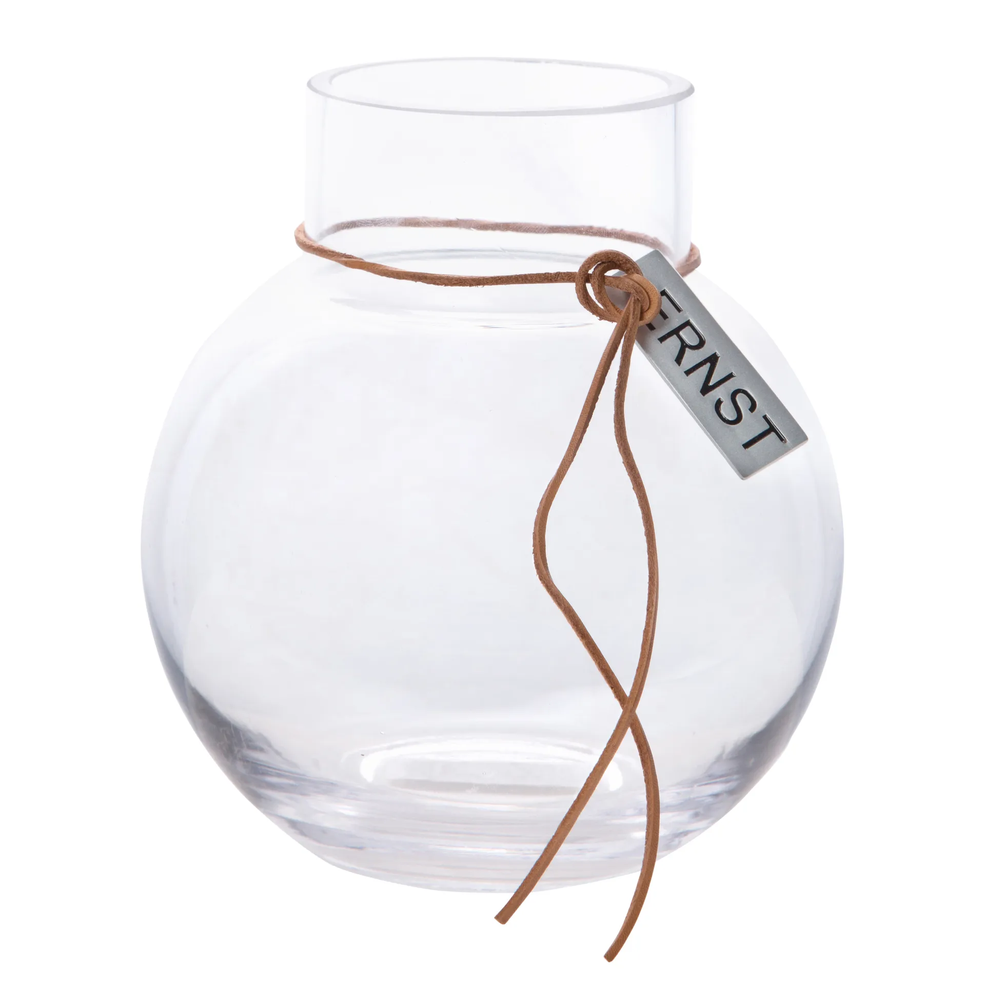 에른스트 글라스 화병 H14cm Ø13cm, clear ERNST | 에른스트