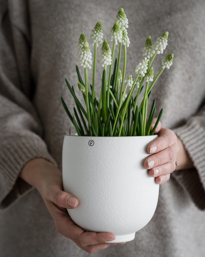 에른스트 화분 온 풋 내추럴 화이트, H15 cm Ø14 cm ERNST | 에른스트
