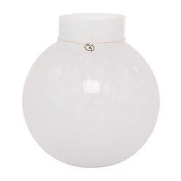 에른스트 글라스 화병 라운드 화이트 - H22 cm Ø21 cm - ERNST | 에른스트