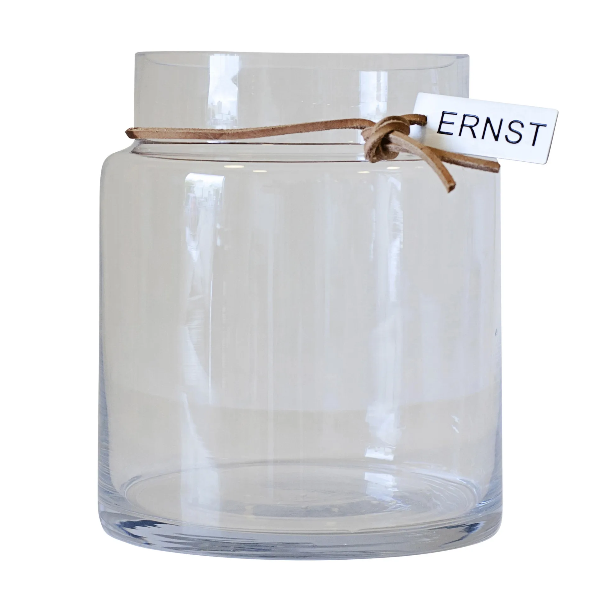에른스트 글라스 화병 H22.5cm Ø12.5cm, clear ERNST | 에른스트