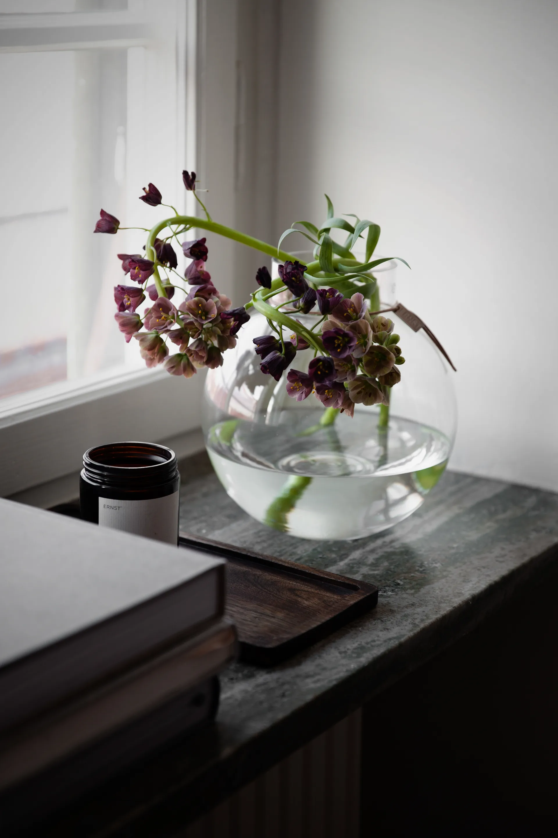 에른스트 글라스 화병 H22cm Ø21cm, clear ERNST | 에른스트