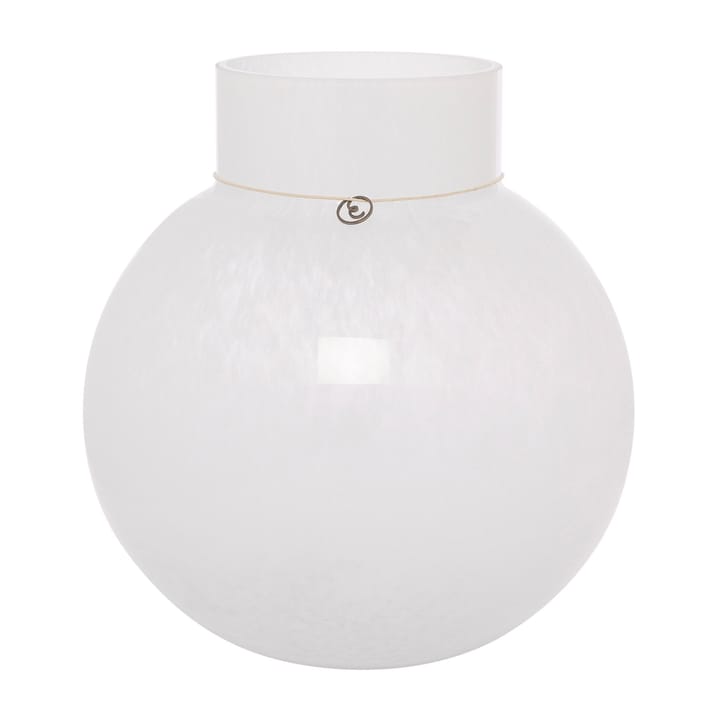 에른스트 글라스 화병 라운드 화이트 - H25 cm Ø24 cm - ERNST | 에른스트