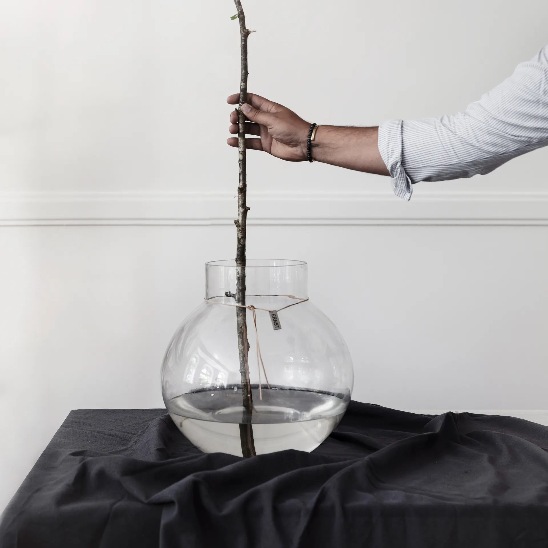 에른스트 글래스 화병 H29 cm Ø30 cm, clear ERNST | 에른스트