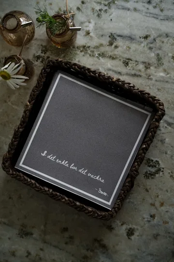 에른스트 문구 인쇄 페이퍼 냅킨 “I det enkla” 20개 세트 - Mole - ERNST | 에른스트