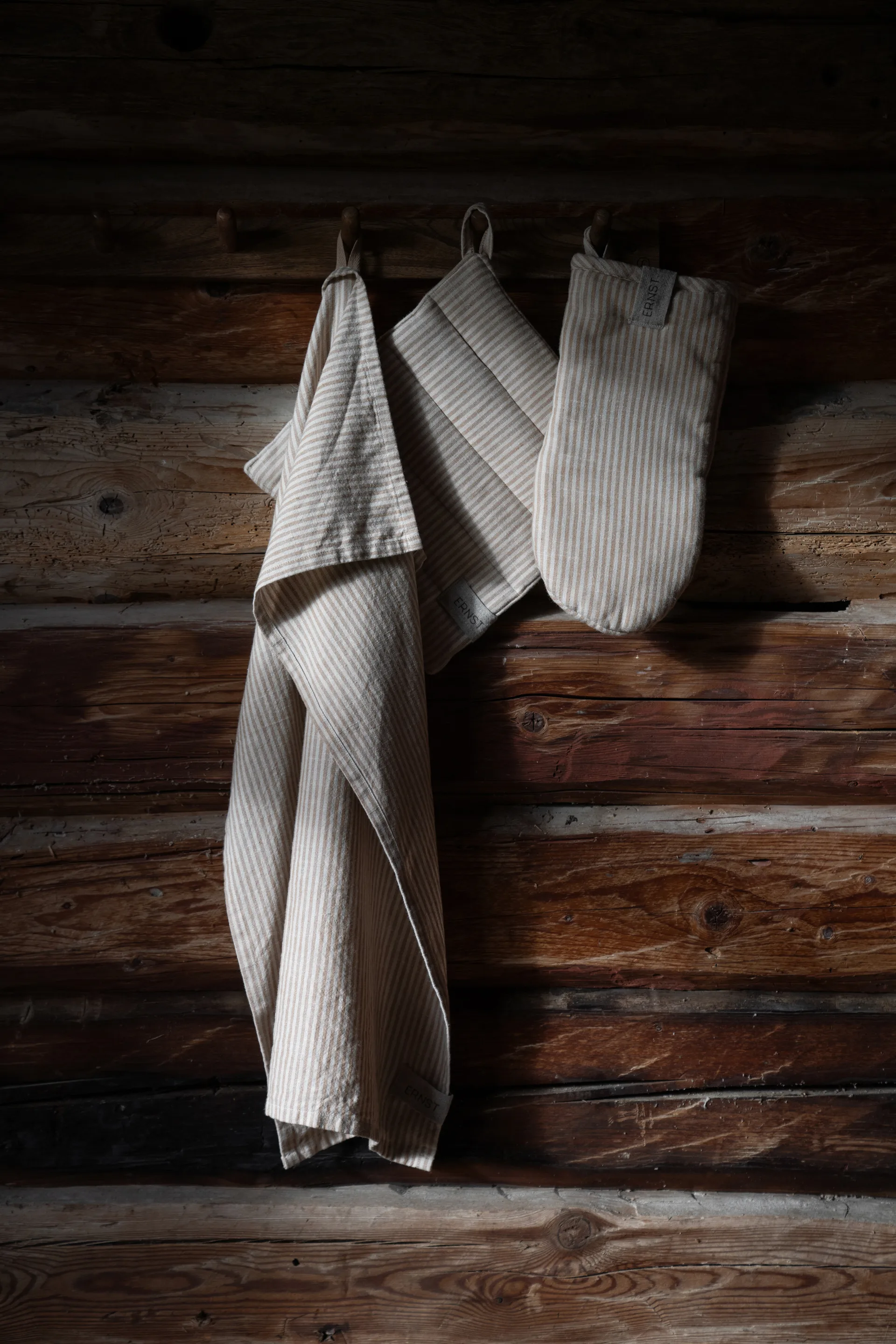 에른스트 오븐 장갑 스트라이프, Kola-beige ERNST | 에른스트