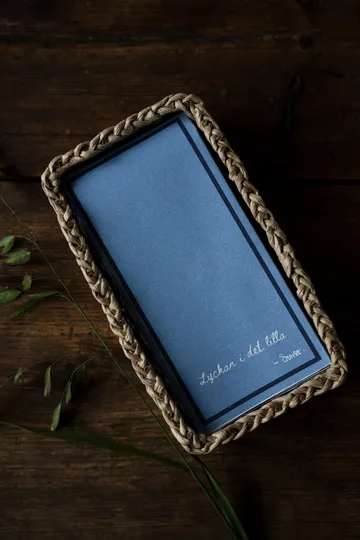 에른스트 문구 인쇄 페이퍼 냅킨 “Lycka i det lilla” 20개 세트 - Blue - ERNST | 에른스트