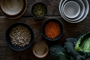 에른스트 보울 - Matte black-natural base, Ø8 cm - ERNST | 에른스트