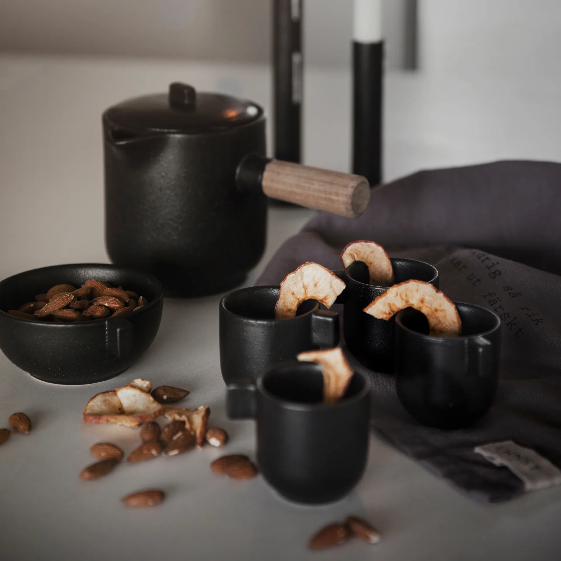 에른스트 mulled 와인 머그 & 손잡이 6 cm, black ERNST | 에른스트