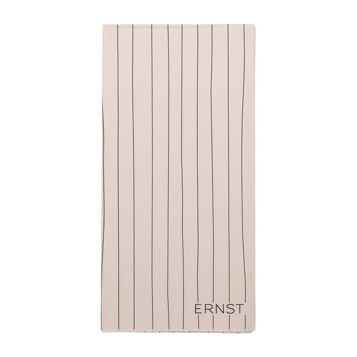 에른스트 냅킨 striped 10x20 cm 20개 세트 - nature-black - ERNST | 에른스트