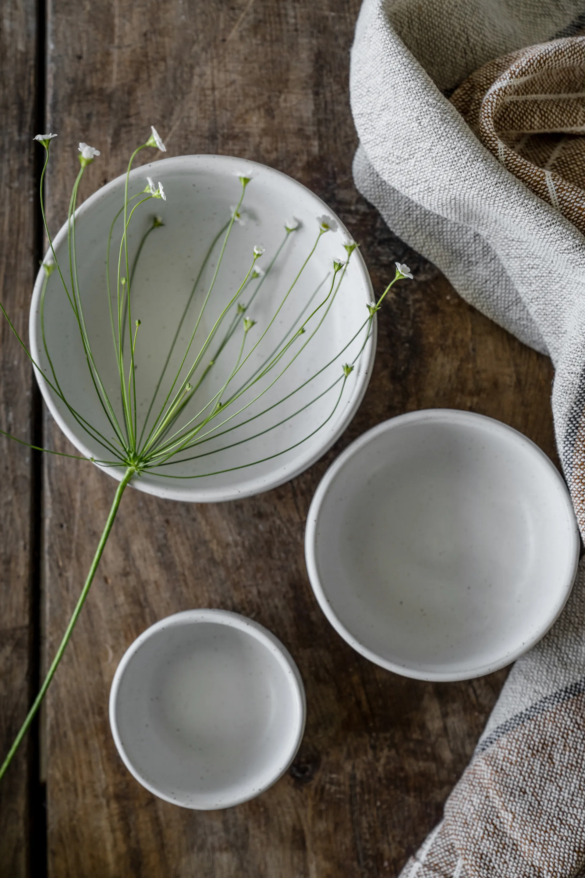 에른스트 보울, White-natural base, Ø14 cm ERNST | 에른스트