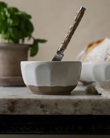 에른스트 보울 스톤웨어 - White-nature, Ø12 cm - ERNST | 에른스트