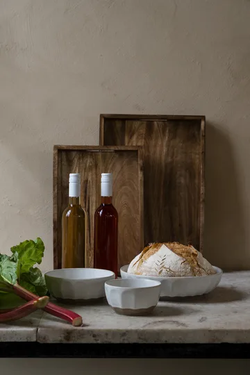 에른스트 보울 스톤웨어 - White-nature, Ø20 cm - ERNST | 에른스트