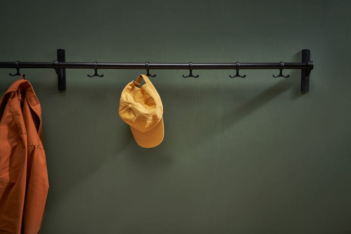 노어탈지 후크 100 cm, Black oiled oak-aluminum Essem Design | 에셈디자인