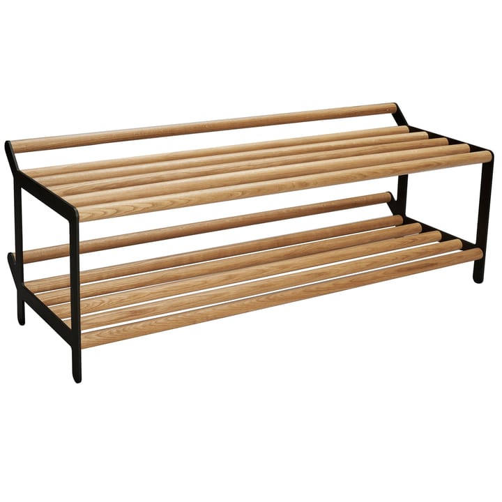 탬버린 신발 선반 100 cm - oak-black - Essem Design | 에셈디자인
