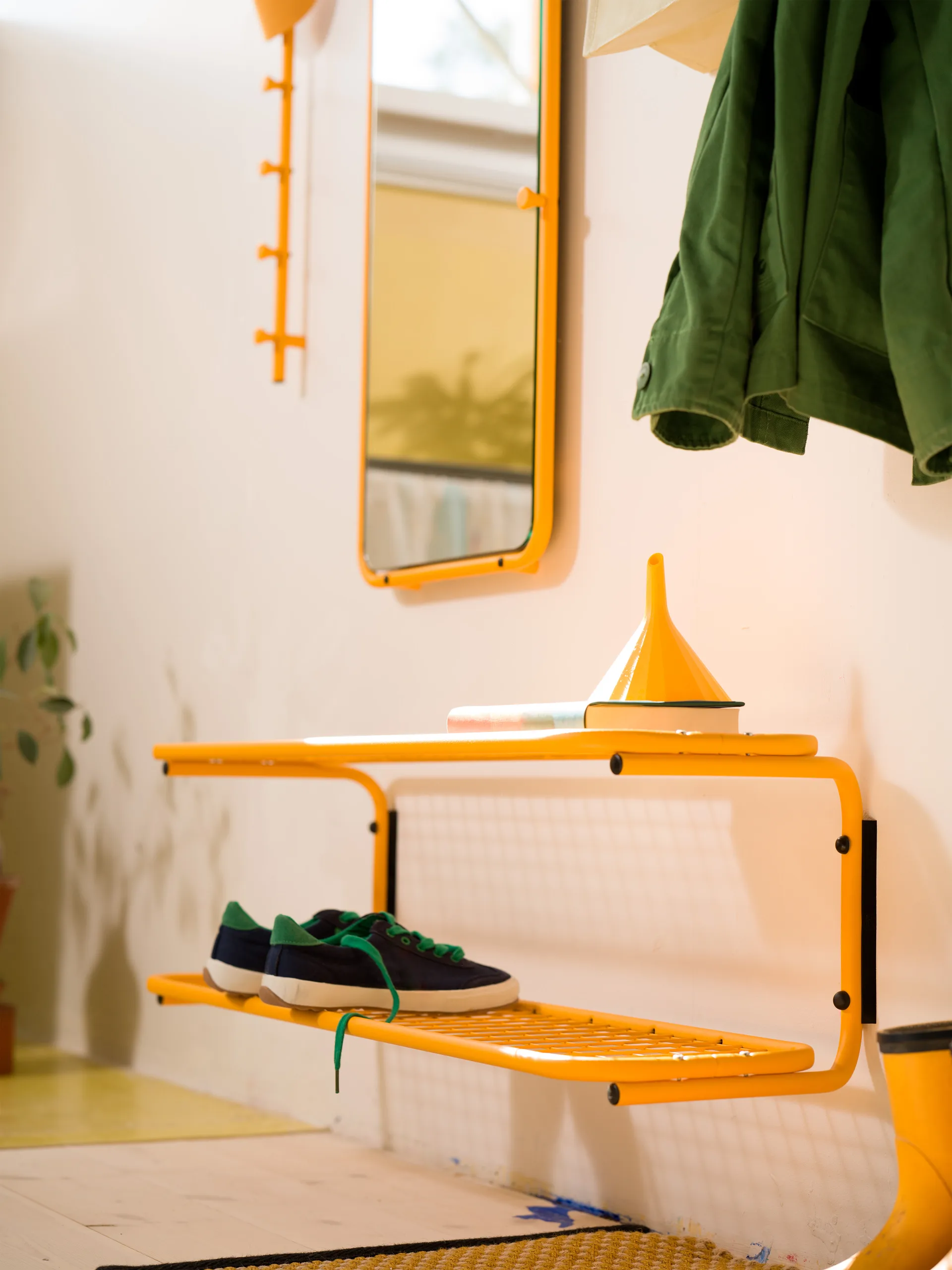 클래식 슈 랙 120 cm, Sun yellow Essem Design | 에셈디자인