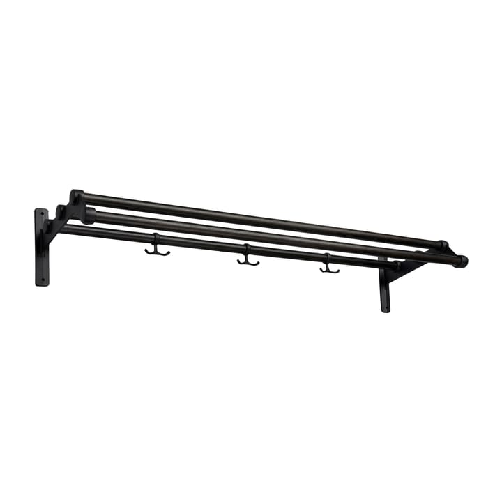 노어탈지 291 모자 선반 100 cm - Black oiled oak-black - Essem Design | 에셈디자인