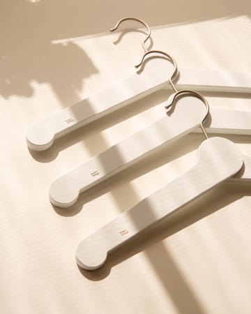 노스탈지 옷걸이 3개 세트 - White - Essem Design | 에셈디자인
