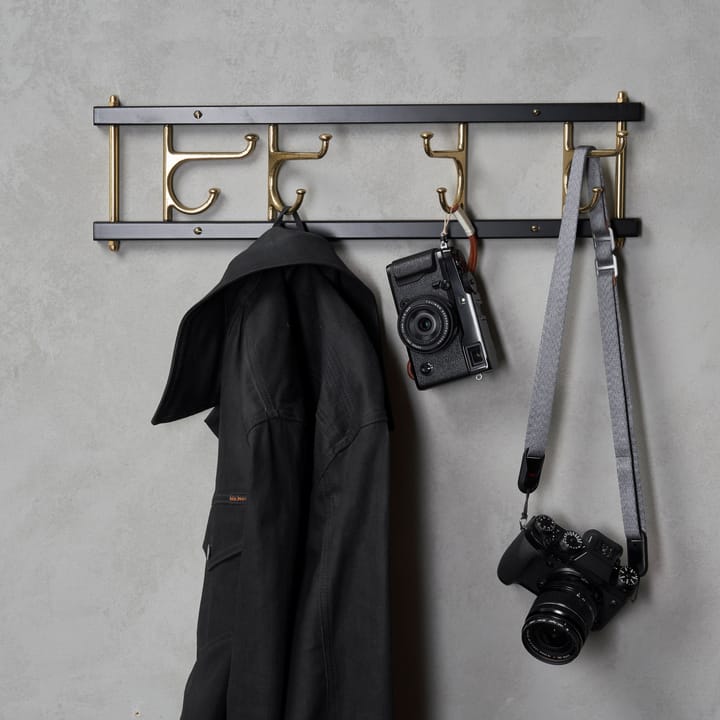 맥시 4 데코레이션 후크 레일, black-brass Essem Design | 에셈디자인