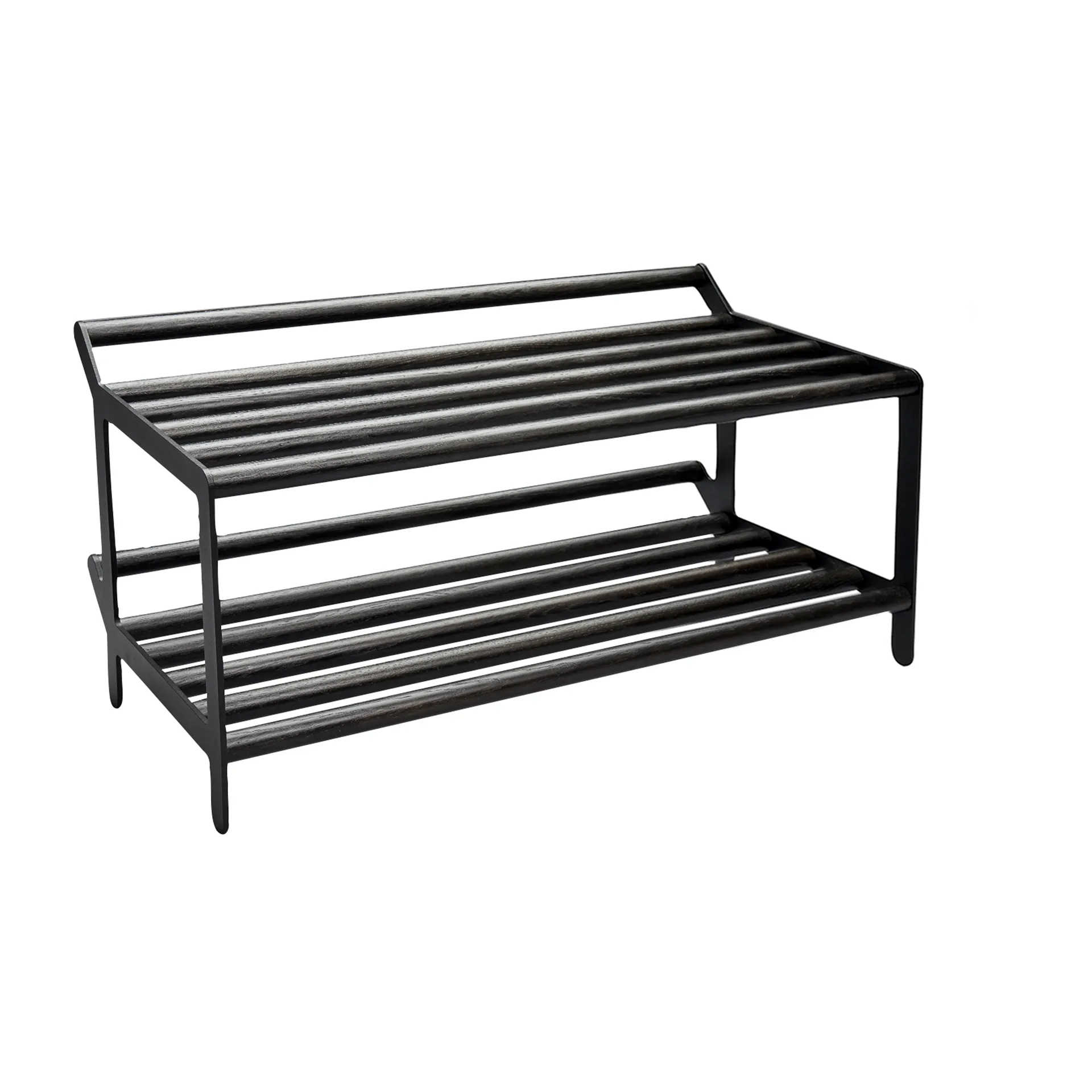 탬버린 신발 선반 60 cm, Black oiled oak-black Essem Design | 에셈디자인