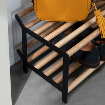 탬버린 신발 선반 60 cm - oak-black - Essem Design | 에셈디자인