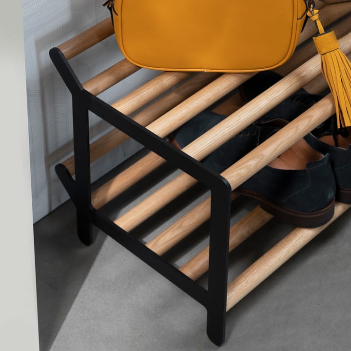 탬버린 신발 선반 60 cm, oak-black Essem Design | 에셈디자인
