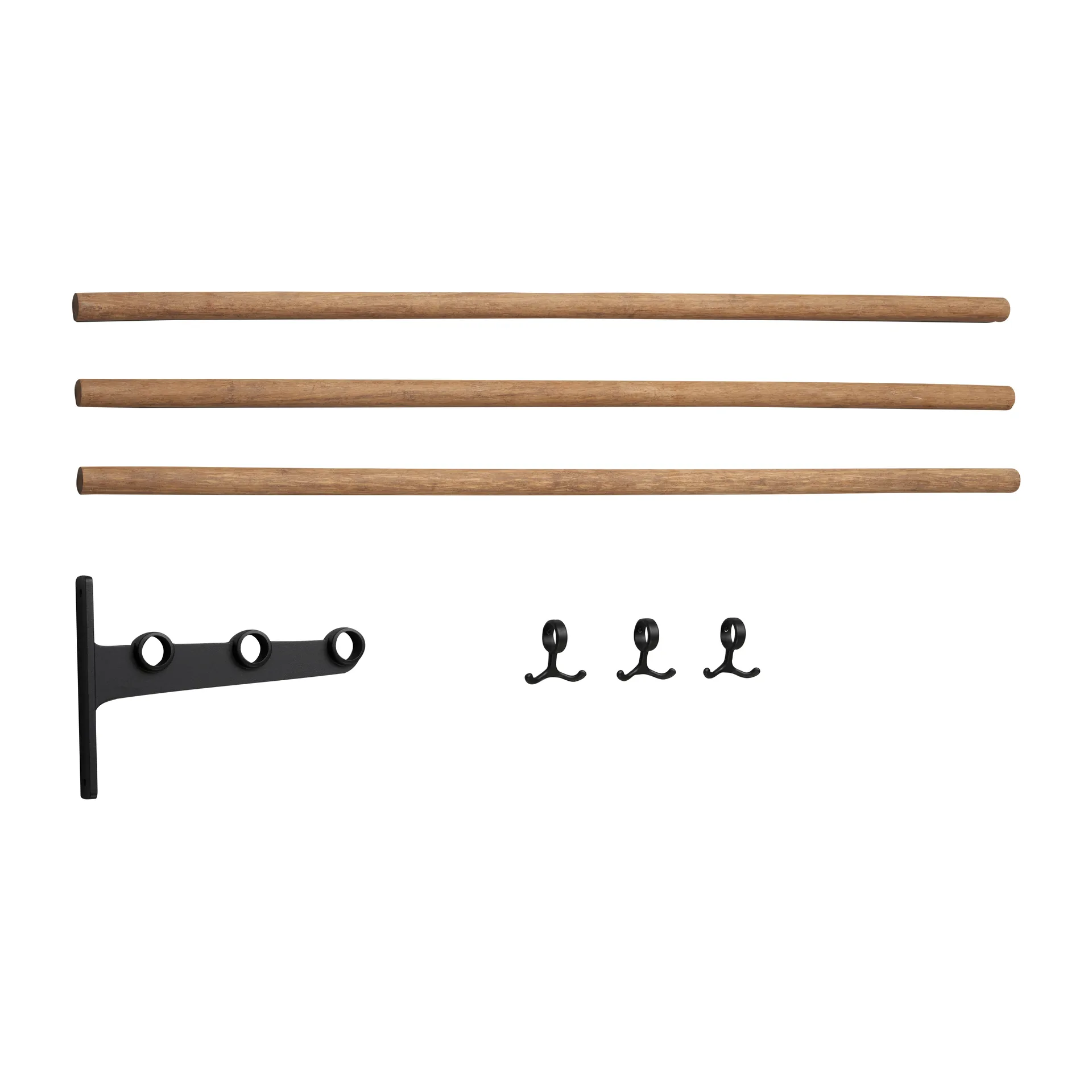 노어탈지 인빌트 햇 랙, 신발 랙, Bamboo-black Essem Design | 에셈디자인