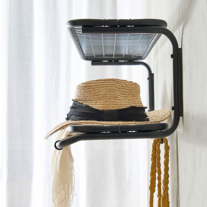 Classic 650 모자 선반, Black/black, 2 levels, 100 cm Essem Design | 에셈디자인