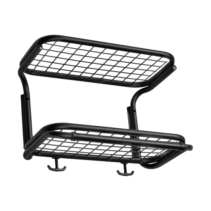 Classic 650 모자 선반 - Black/black, 2 levels, 40 cm - Essem Design | 에셈디자인
