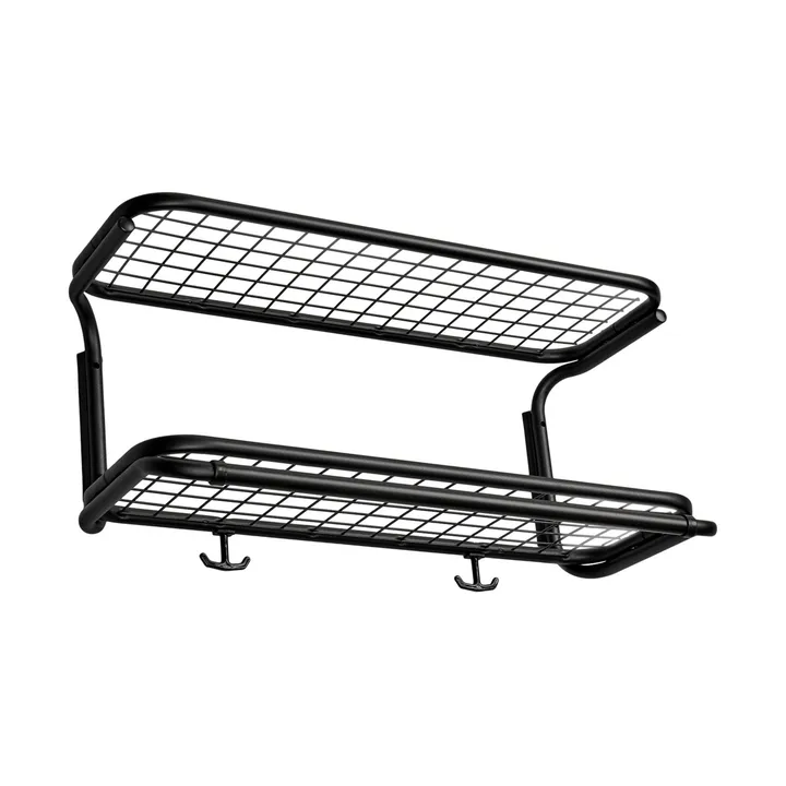 Classic 650 모자 선반 - Black/black, 2 levels, 50 cm - Essem Design | 에셈디자인
