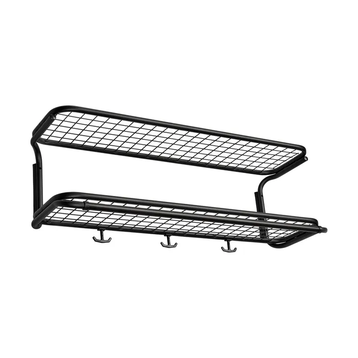 Classic 650 모자 선반 - Black/black, 2 levels, 70 cm - Essem Design | 에셈디자인
