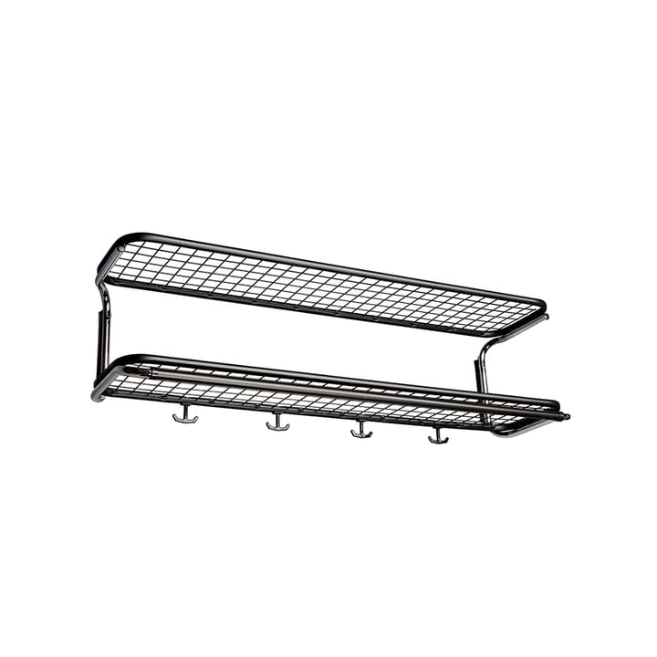 Classic 650 모자 선반 - Black/chrome, 2 levels, 100 cm - Essem Design | 에셈디자인
