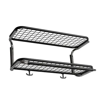 Classic 650 모자 선반 - Black/chrome, 2 levels, 50 cm - Essem Design | 에셈디자인