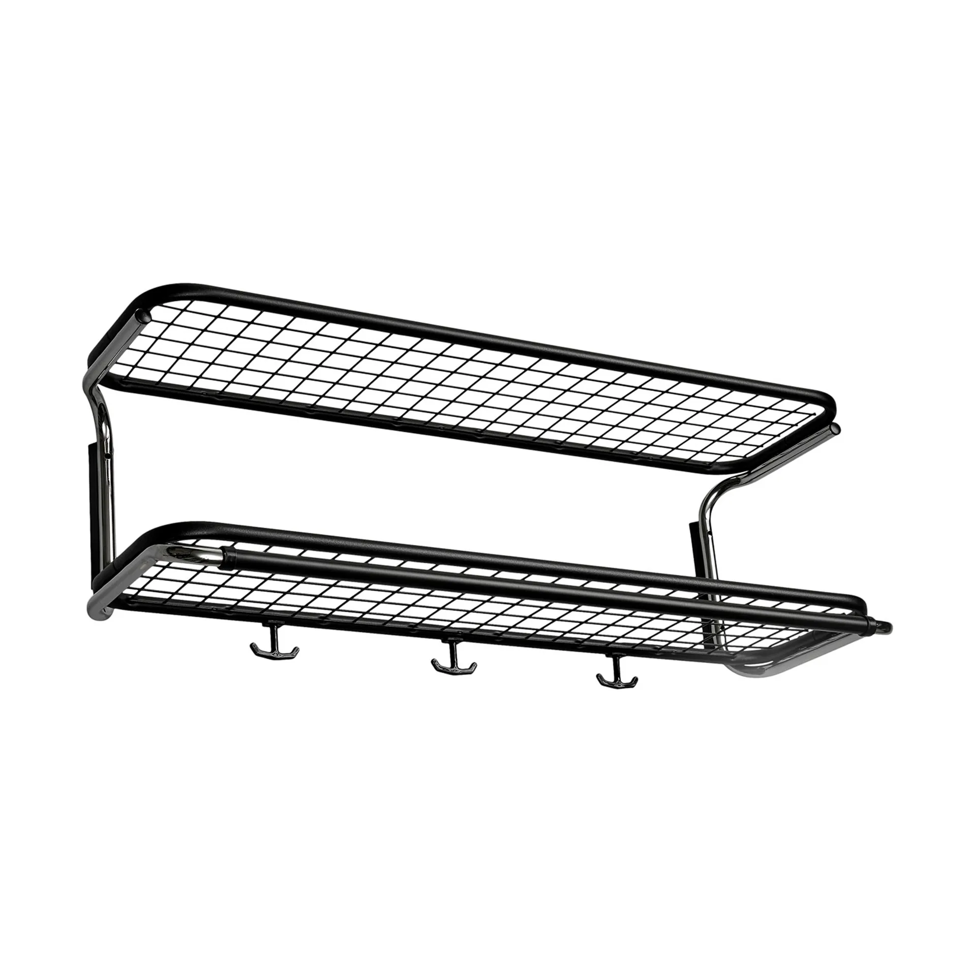 Classic 650 모자 선반, Black/chrome, 2 levels, 70 cm Essem Design | 에셈디자인