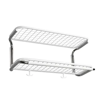 Classic 650 모자 선반 - White/chrome, 2 levels, 50 cm - Essem Design | 에셈디자인