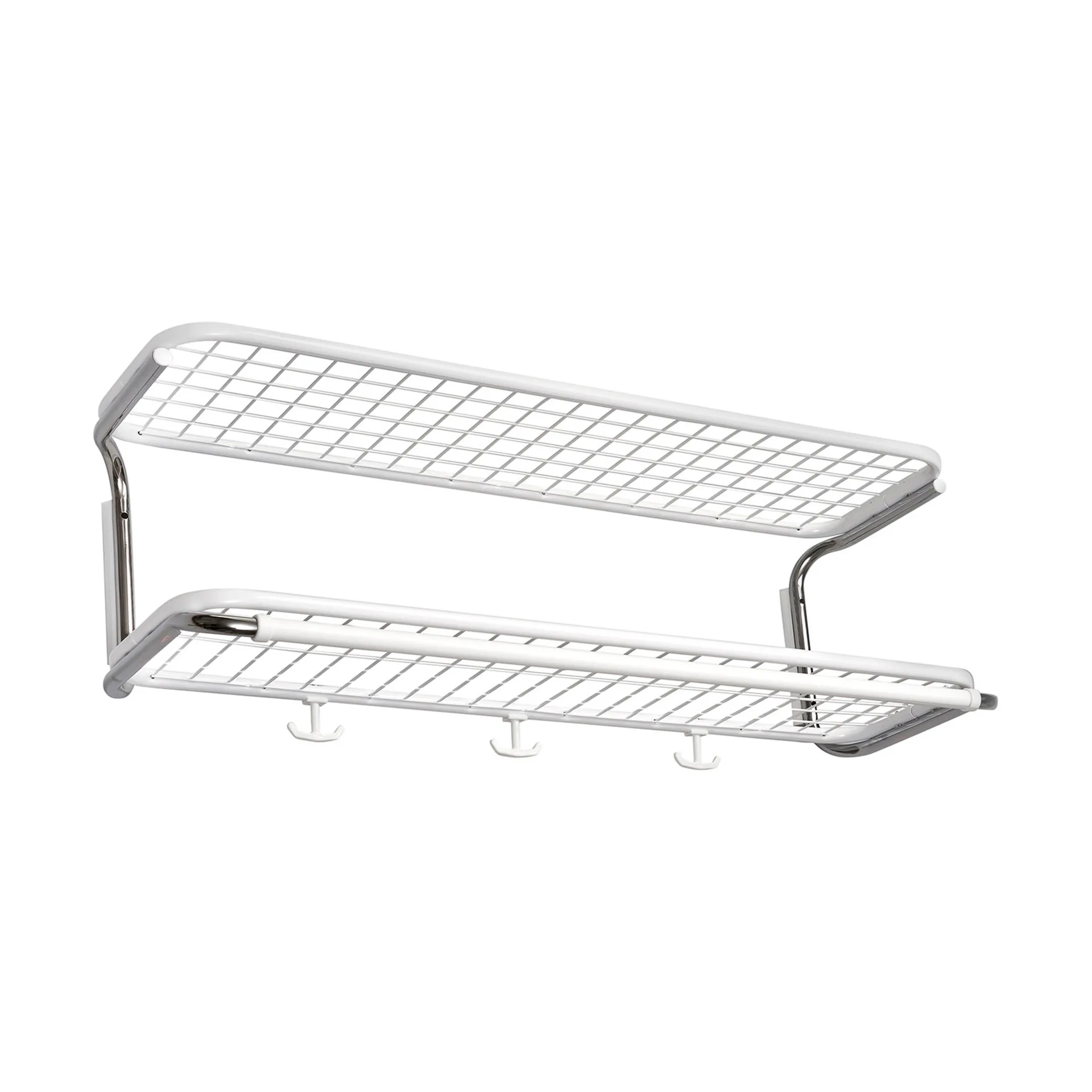 Classic 650 모자 선반, White/chrome, 2 levels, 70 cm Essem Design | 에셈디자인