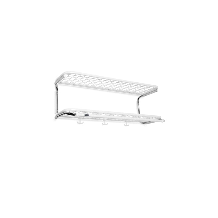 Classic 650 모자 선반 - White/chrome, 2 levels, 80 cm - Essem Design | 에셈디자인
