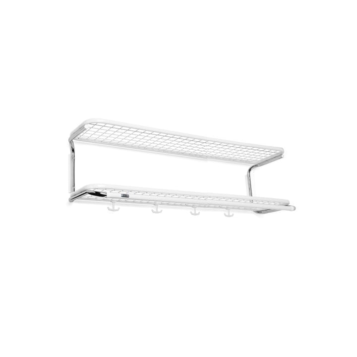 Classic 650 모자 선반 - White/chrome, 2 levels, 90 cm - Essem Design | 에셈디자인