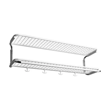 Classic 650 모자 선반 - White/chrome, 2 levels, 90 cm - Essem Design | 에셈디자인