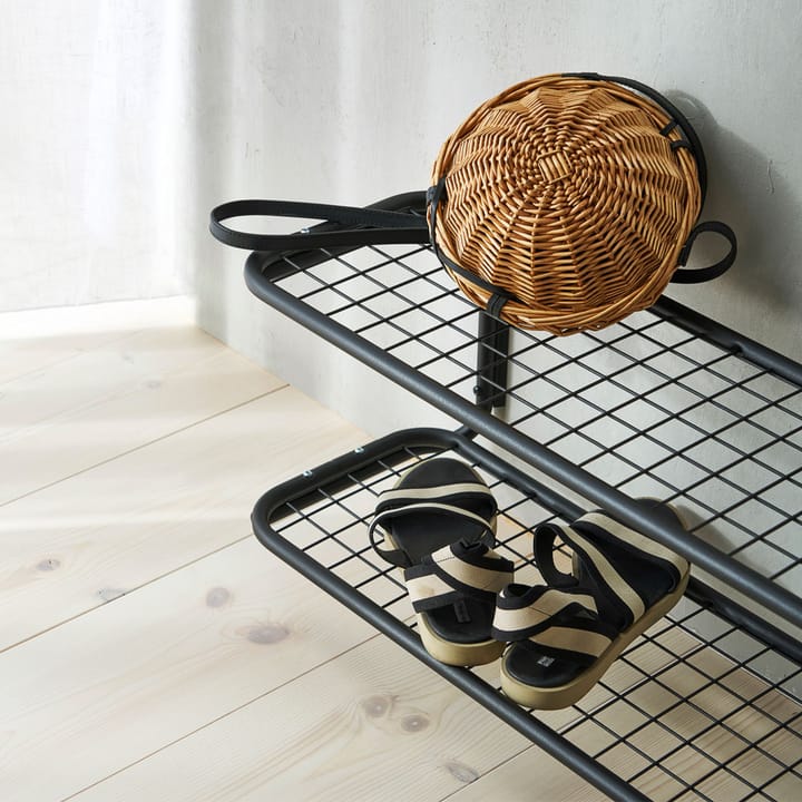 Classic 650 신발 선반, White/white, 2 levels, 100 cm Essem Design | 에셈디자인