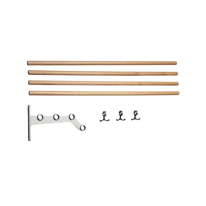 Nostalgi 291 애드온 모자 선반 - Oak, aluminium stand - Essem Design | 에셈디자인