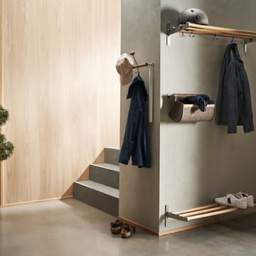 노어탈지 모자걸이, 신발 선반 - oak, aluminum - Essem Design | 에셈디자인
