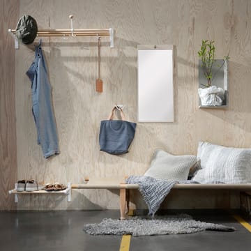 Oskar 후크 - Black, birch knob - Essem Design | 에셈디자인
