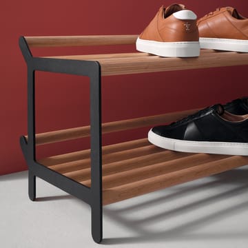 Tamburin shoe 선반 100 cm - oak-black - Essem Design | 에셈디자인